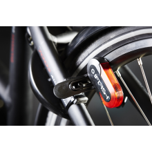 Luces Bicicleta Velmia [Set] - Luz LED autonomía de hasta 8,5h & 3 Niveles;  Recargable USB; Estado de Carga & luminosidad; instalación sin Herramientas  - Magma Store